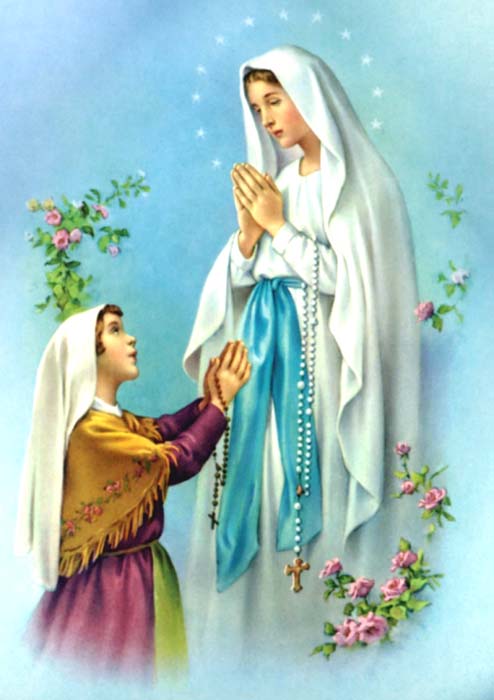 vergine di lourdes